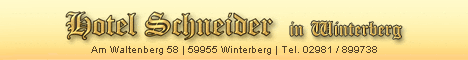 Hotel Schneider in Winterberg